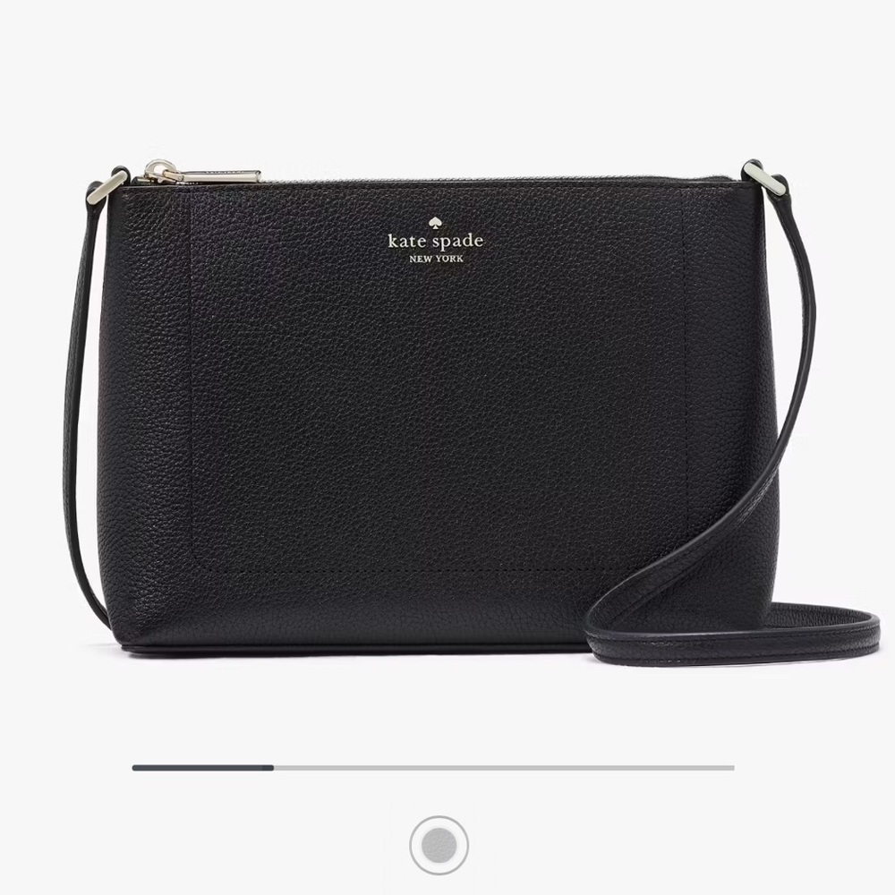 Kate Spade Black Leather Shoulder Bag
